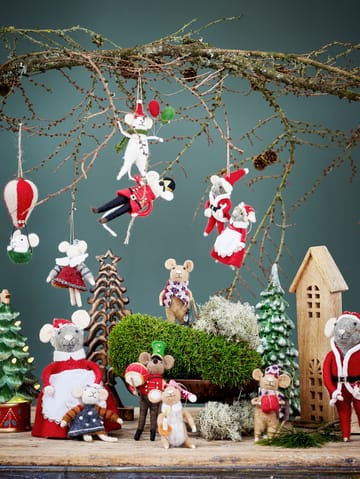 Peo juletrepynt ull - Hvit - Bloomingville