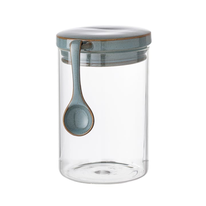 Pixie glassboks med lokk og skje - 17 cm - Bloomingville