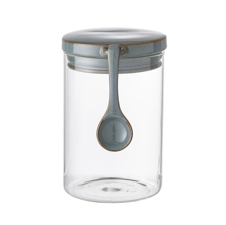 Pixie glassboks med lokk og skje - 17 cm - Bloomingville