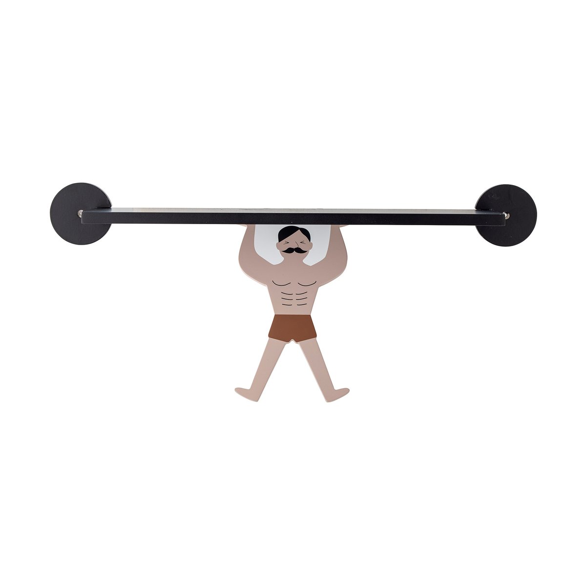 Bloomingville Rossaio hylle 55 cm Sort