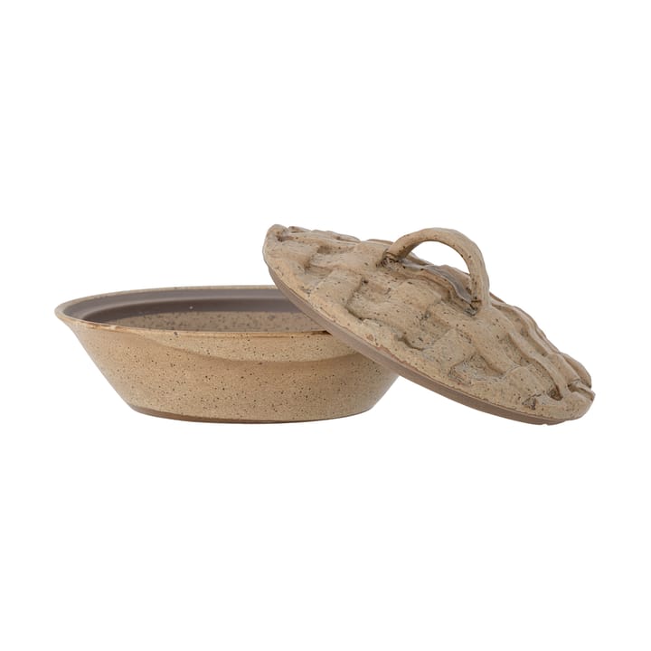 Rozalin paiform med lokk Ø 23 cm, Brun Bloomingville