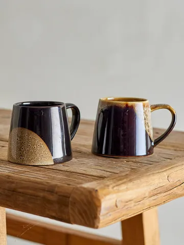Rye krus - Brown, 2 deler - Bloomingville