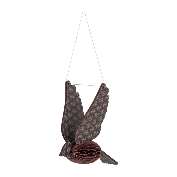 Sagalin Bird Ornament julepynt - Brown - Bloomingville