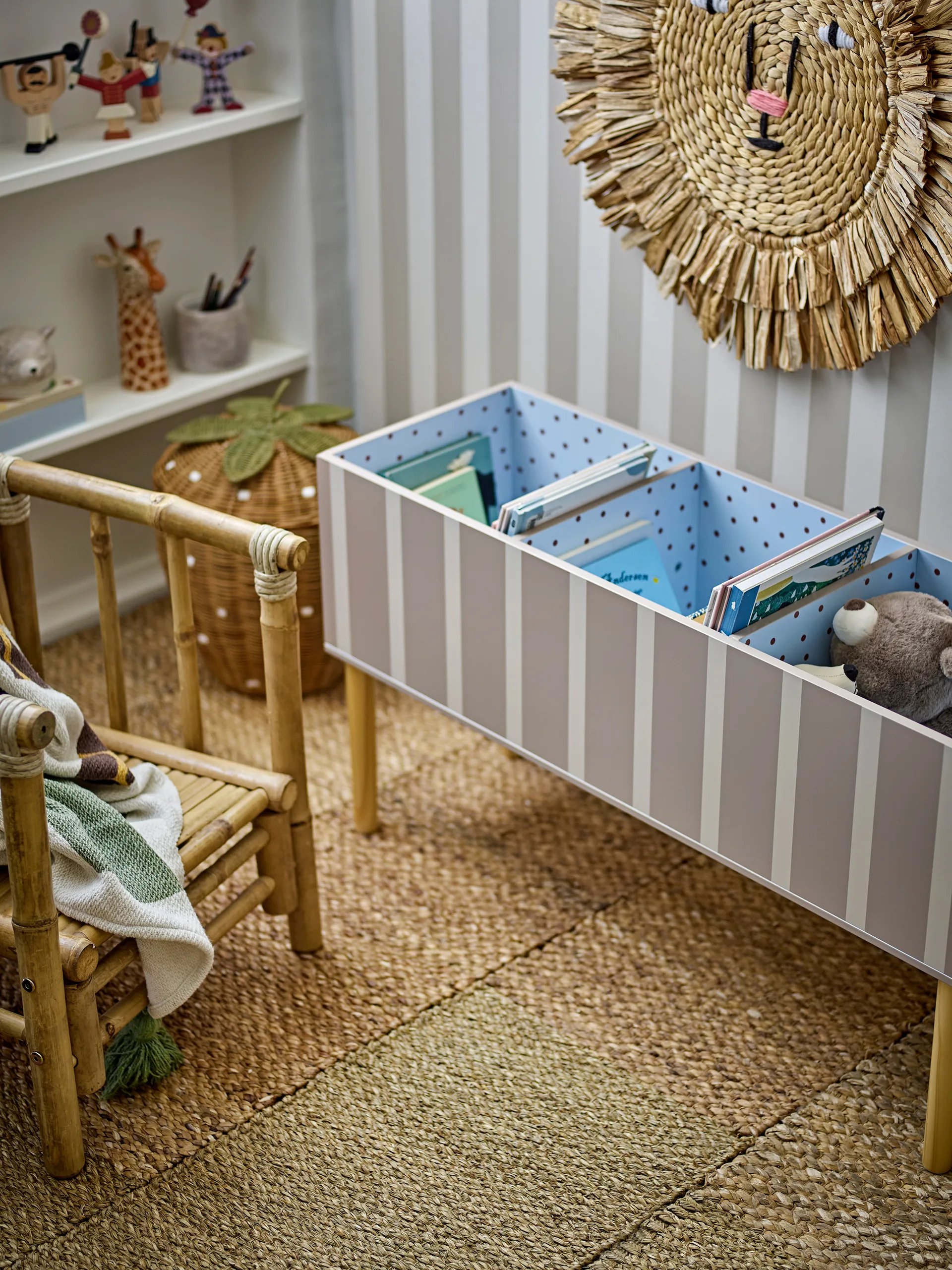 Salam bokstativ 90x50 cm, Brun Bloomingville