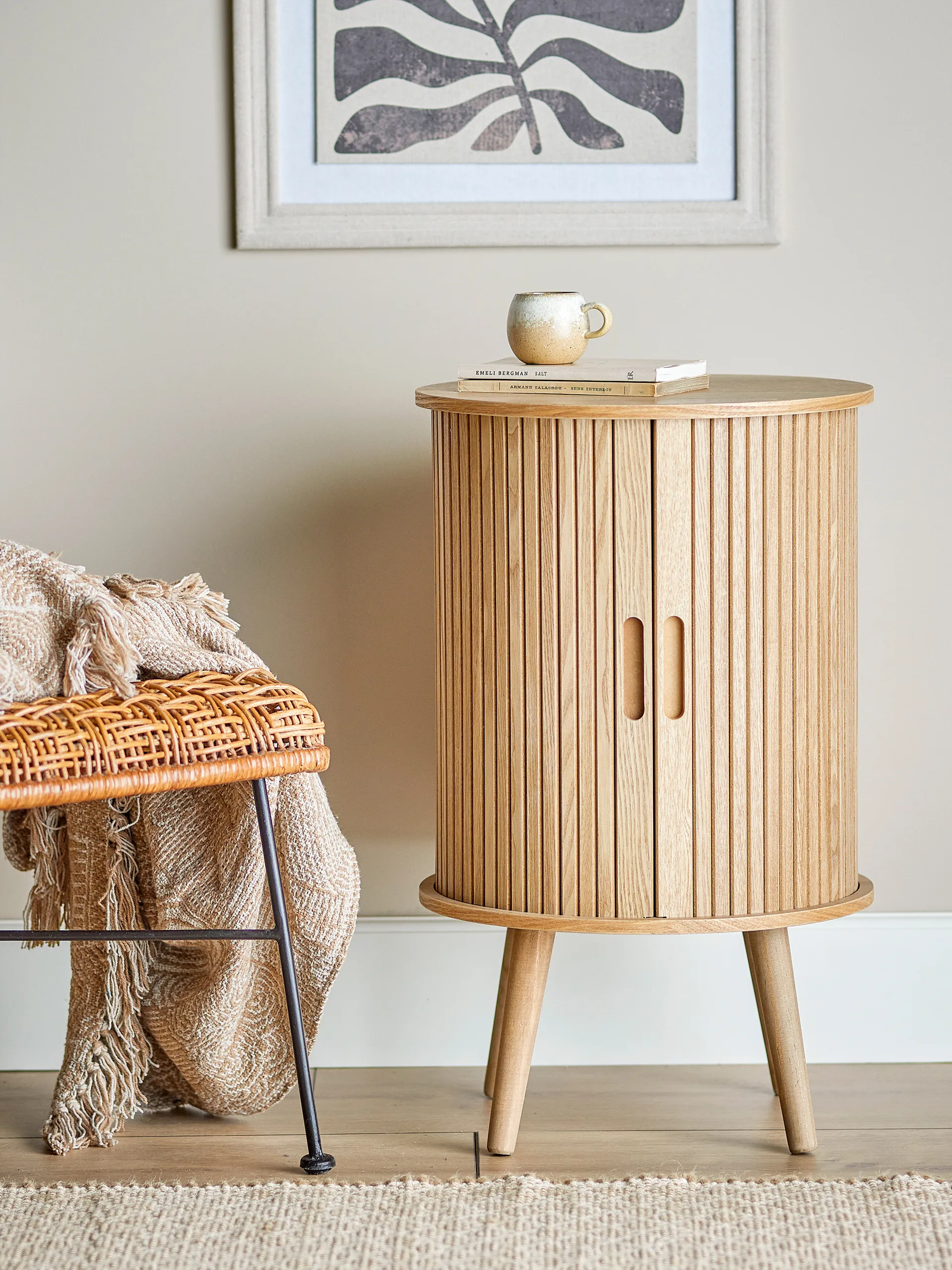 Salento skap Ø40x65 cm, Nature Bloomingville