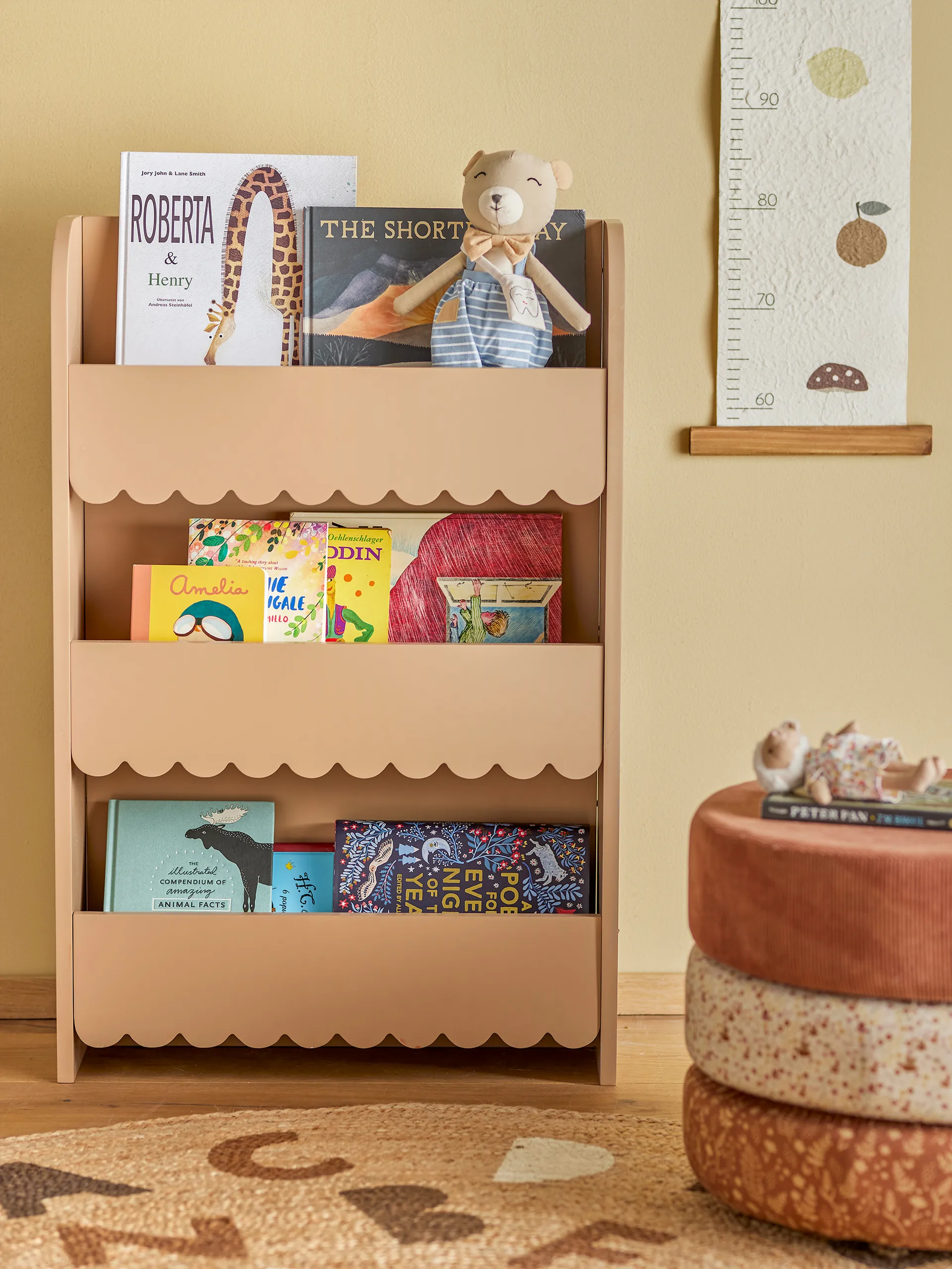 Salma bokhylle, Brown Bloomingville