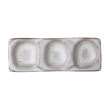 Sandrine serveringsfat 13x36 cm - Lysegrå - Bloomingville