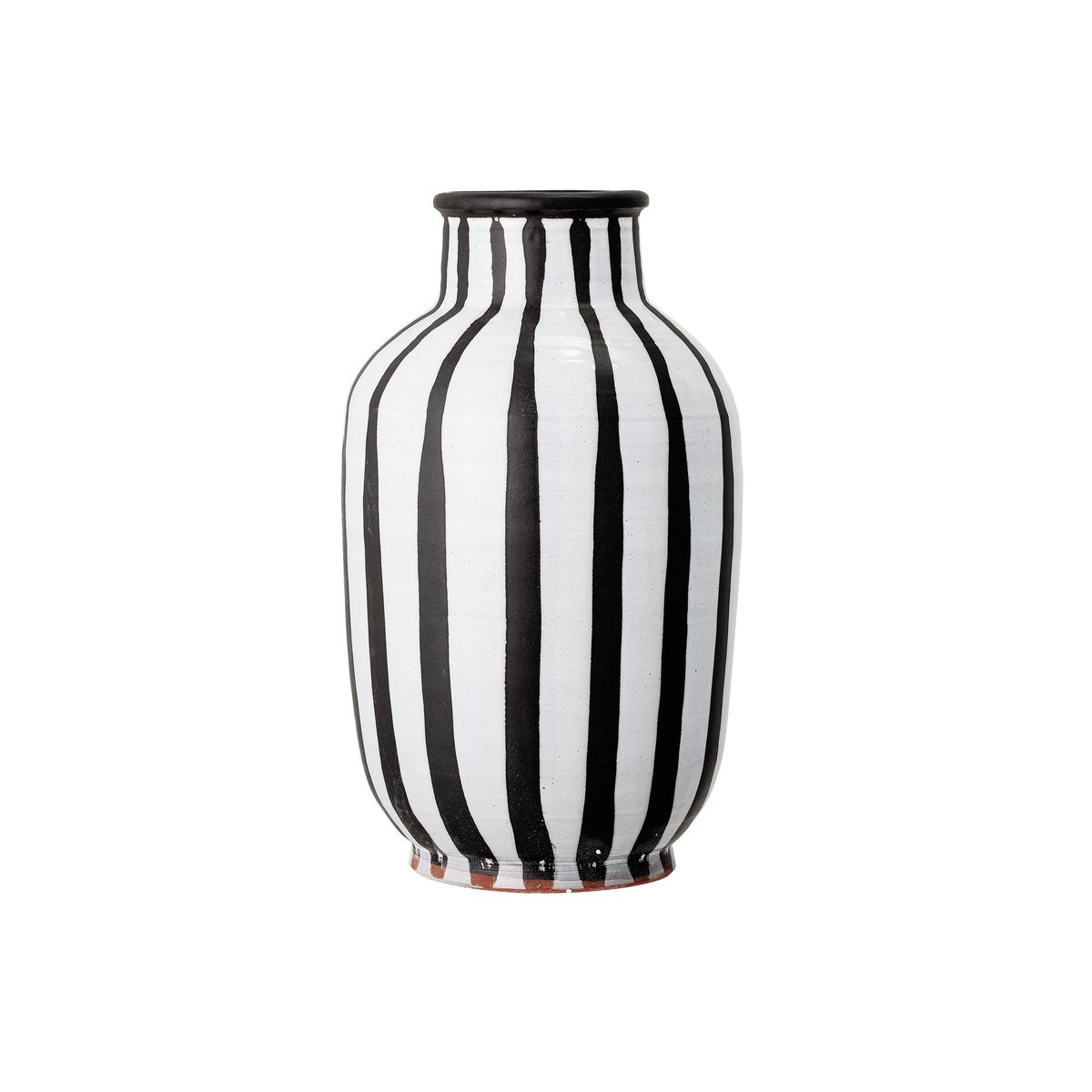 Bilde av Bloomingville Schila vase terrakotta 44 cm Svart-hvit