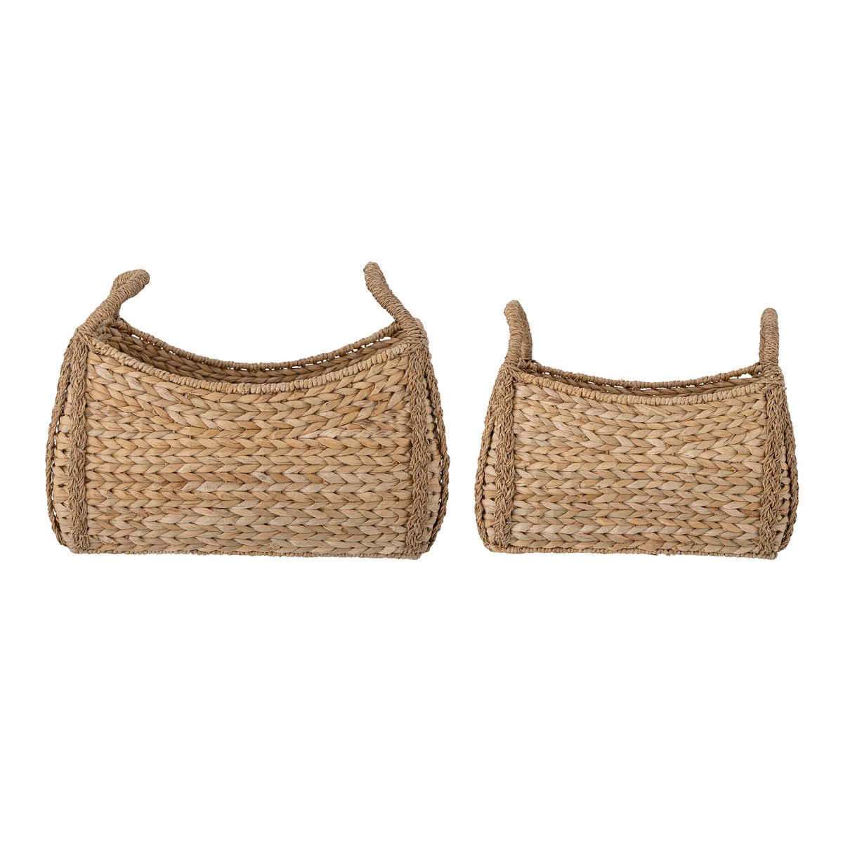 Bloomingville Selma kurv 2-pakning Natur | Skandinavisk Design | Oppbevaringskurver | Beige