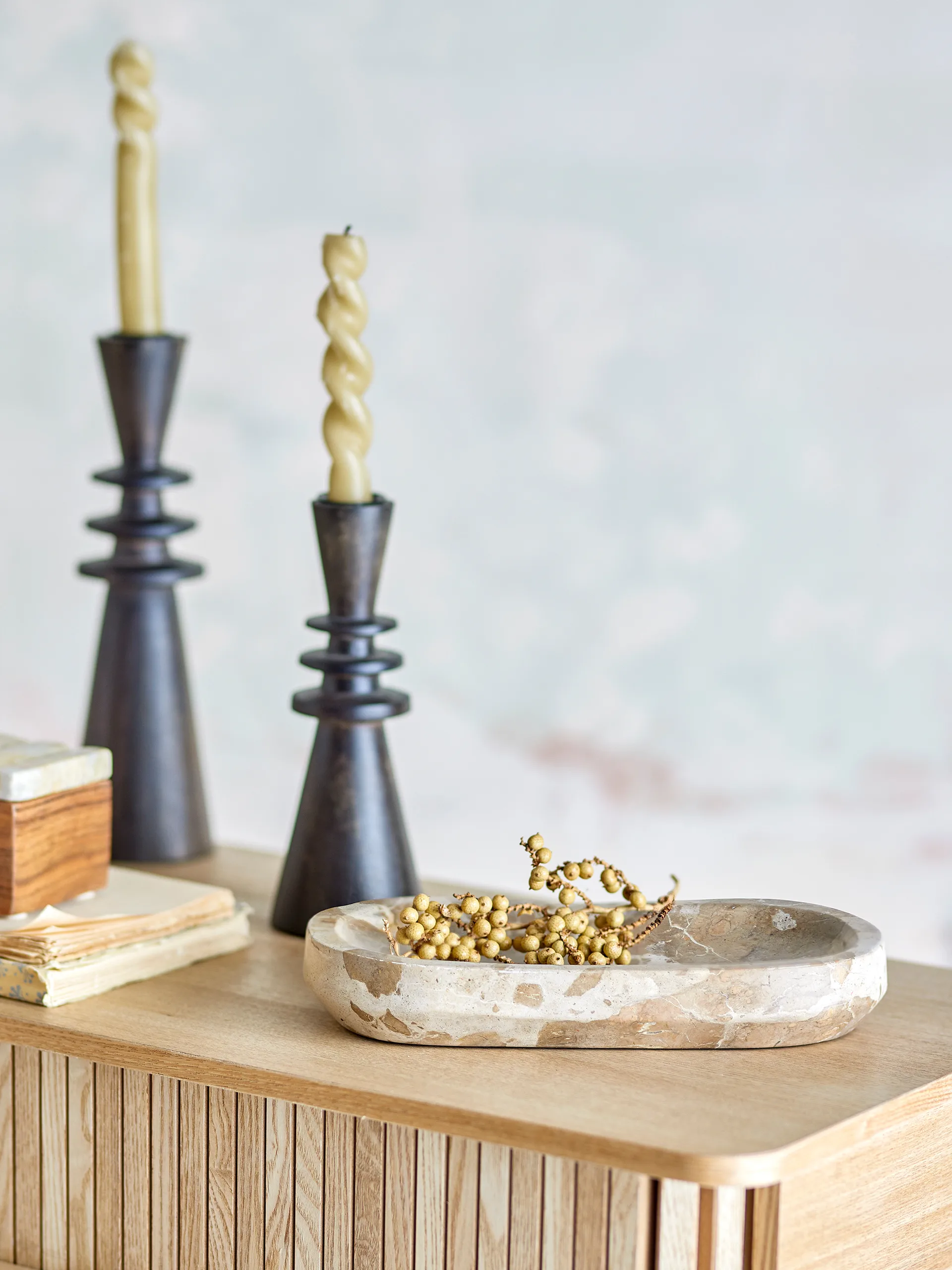 Shao brett marmor 24,5x12,5 cm, Natur Bloomingville