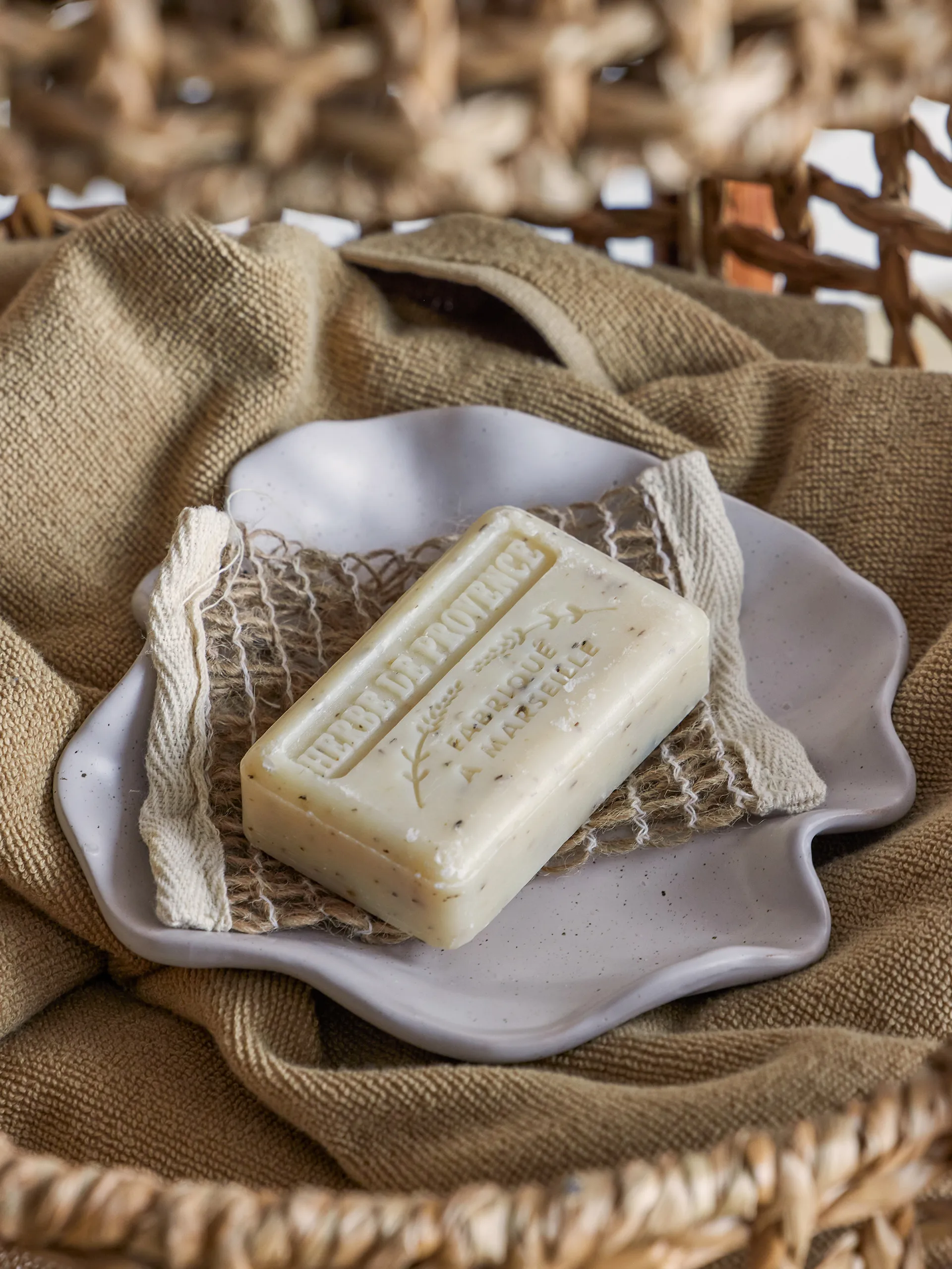 Shea dekorasjonsfat 15,5 x 16 cm, Hvit Bloomingville