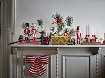 Siffer adventsstake - Rød, 23 cm - Bloomingville