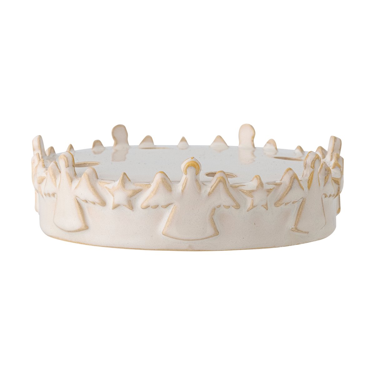 Bloomingville Starry adventslysestake Hvit
