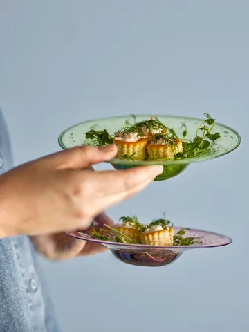 Sunil asjett 2-pakning - Grønn - Bloomingville