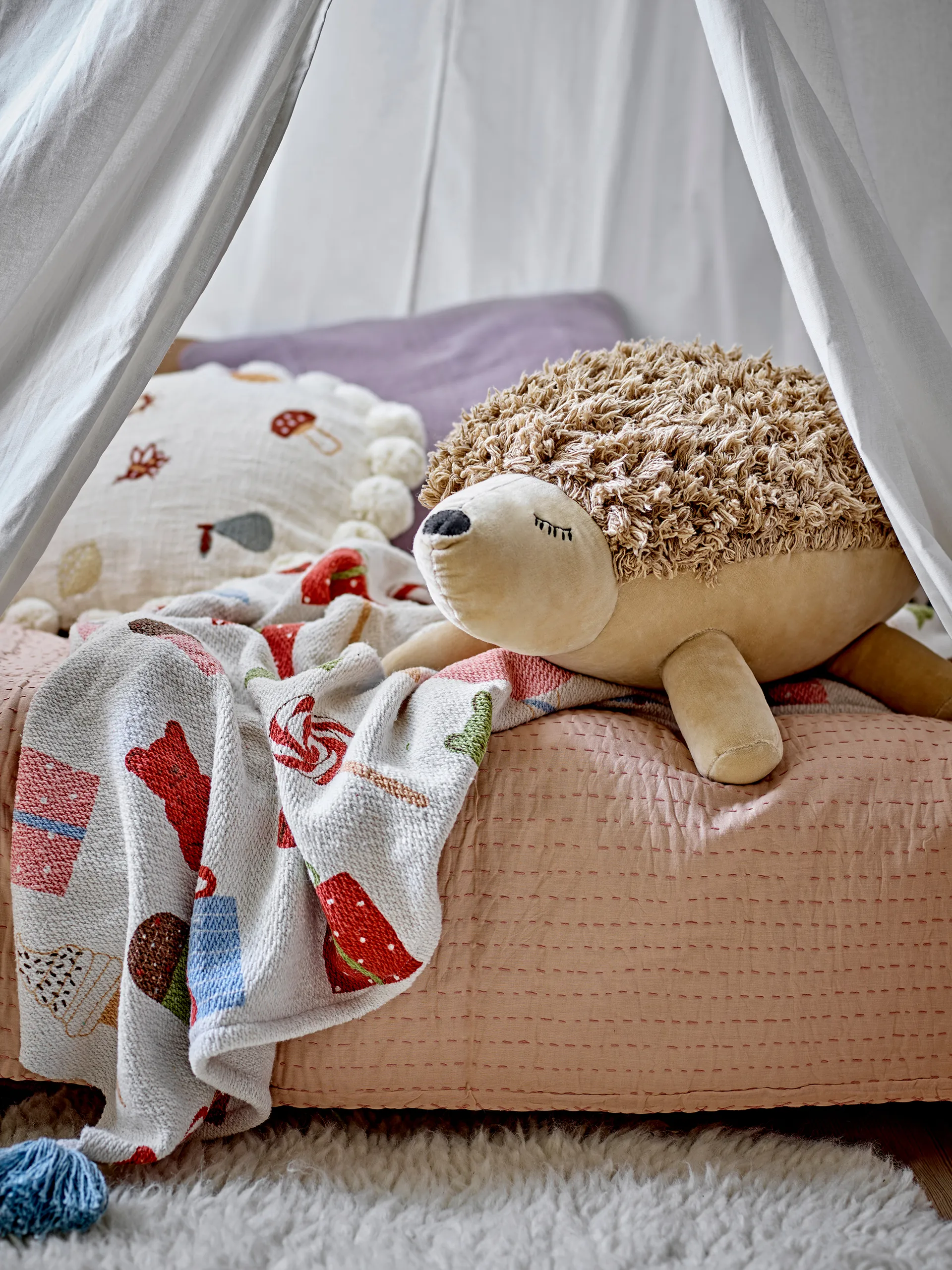 Sweets pledd 130x160 cm, Nature Bloomingville