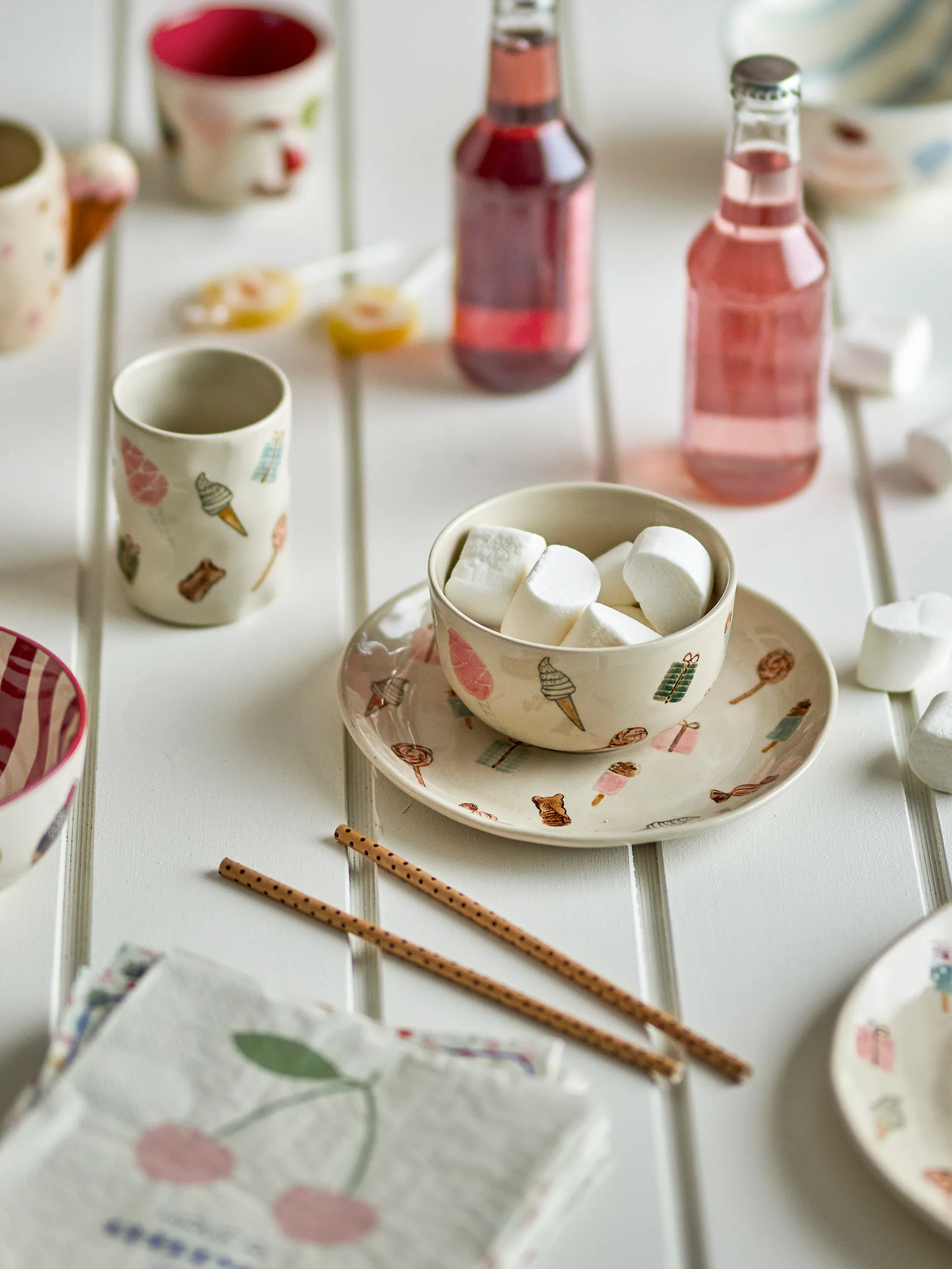 Sweets servisesett 3 deler, Nature Bloomingville