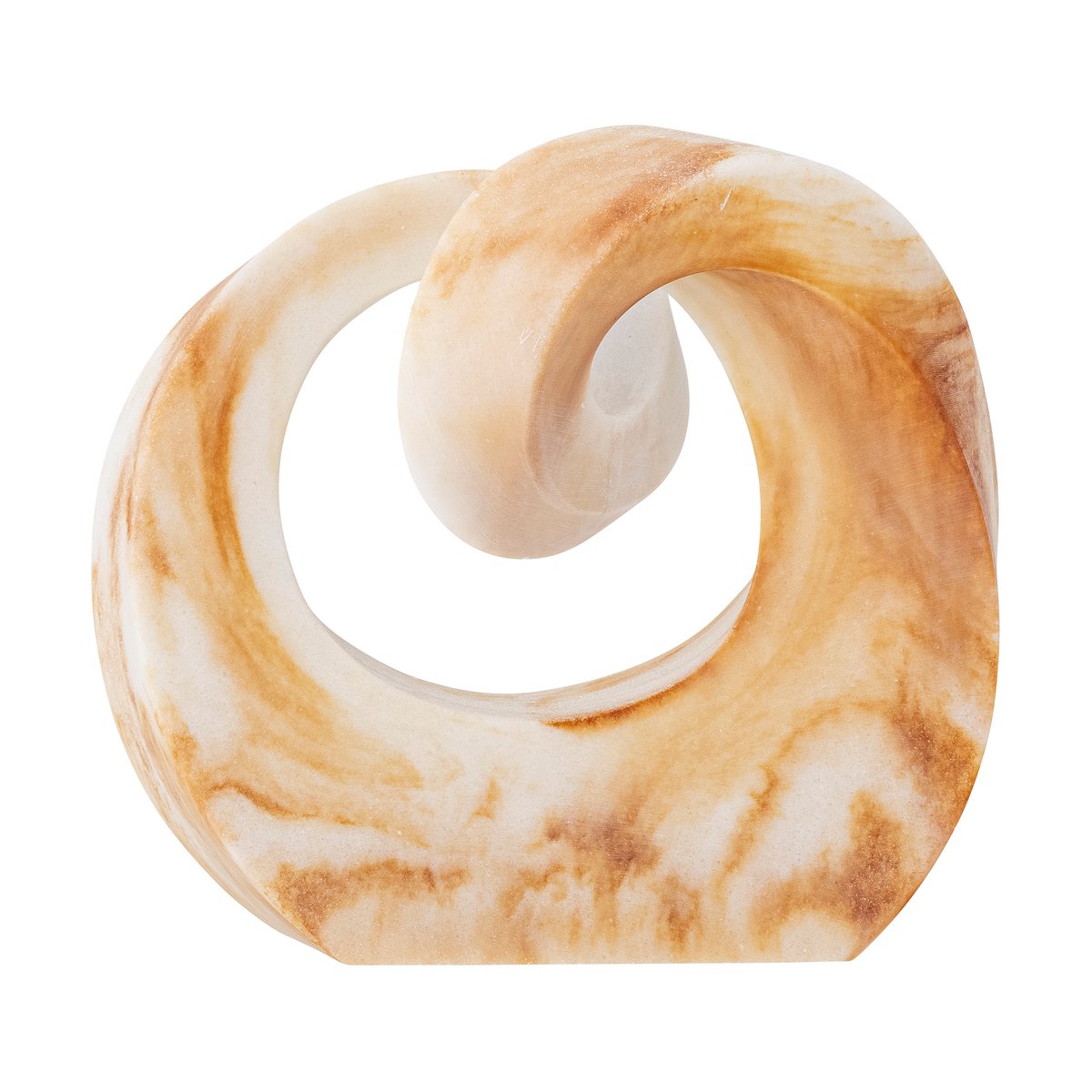 Bloomingville Swirl dekorasjon Brun