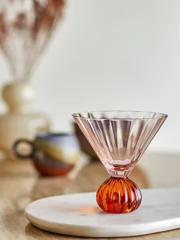 Taurin cocktailglass 30 cl - Rose - Bloomingville