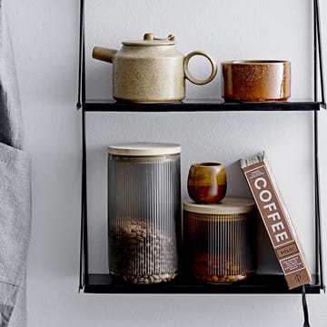 Thea espressokopp keramikk - Brun - Bloomingville