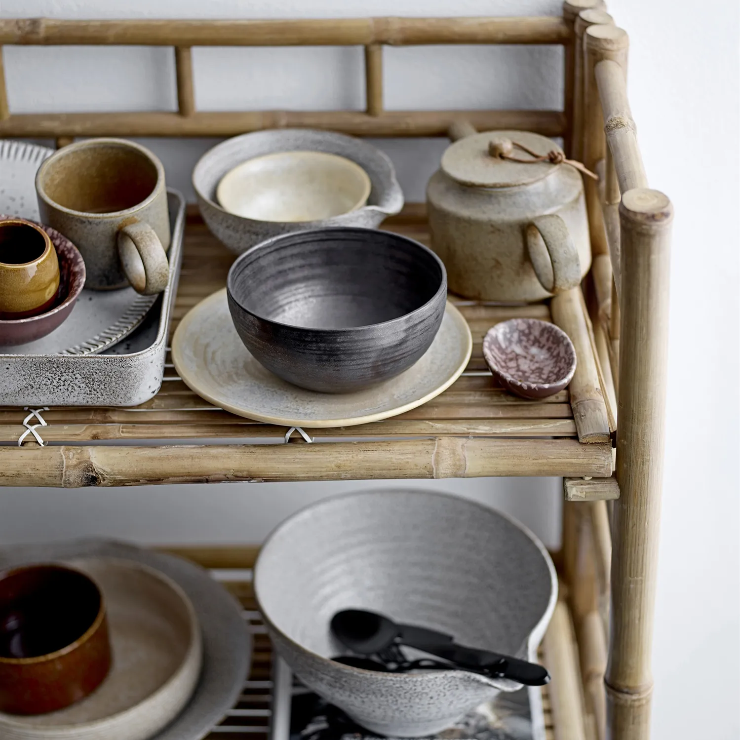 Thea skål keramikk Ø 16,5 cm, Grå Bloomingville