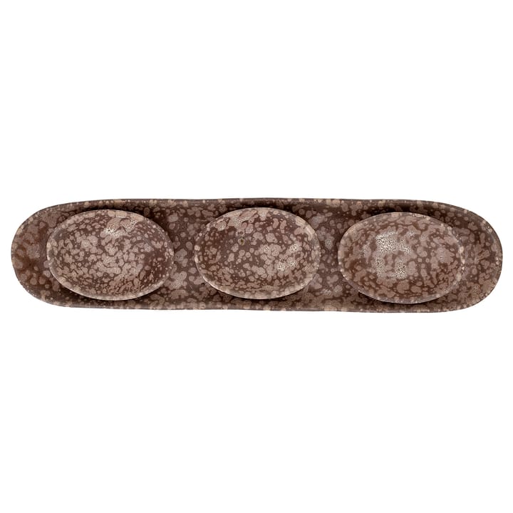 Thea tapessett keramikk 4 deler, Brun Bloomingville