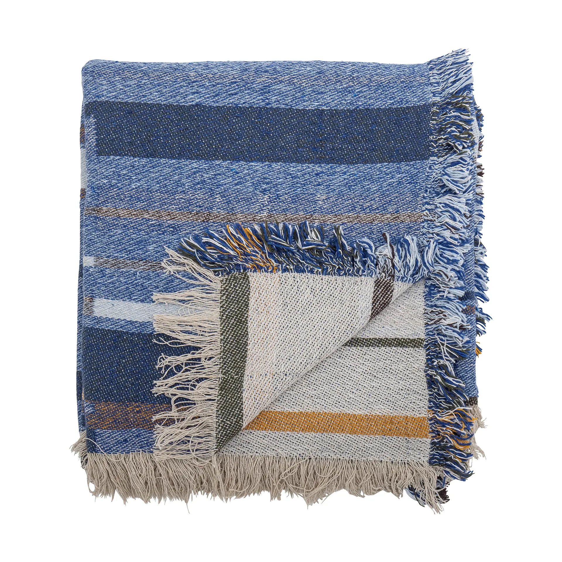 Toscana pledd 130x160 cm, Blue Bloomingville