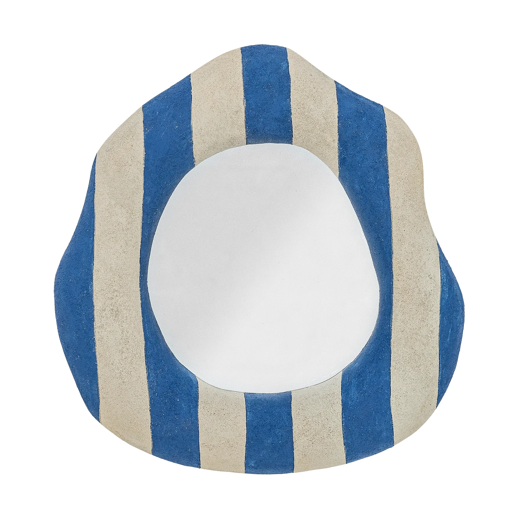 Travis veggspeil 39,5x38,5 cm, Blå Bloomingville