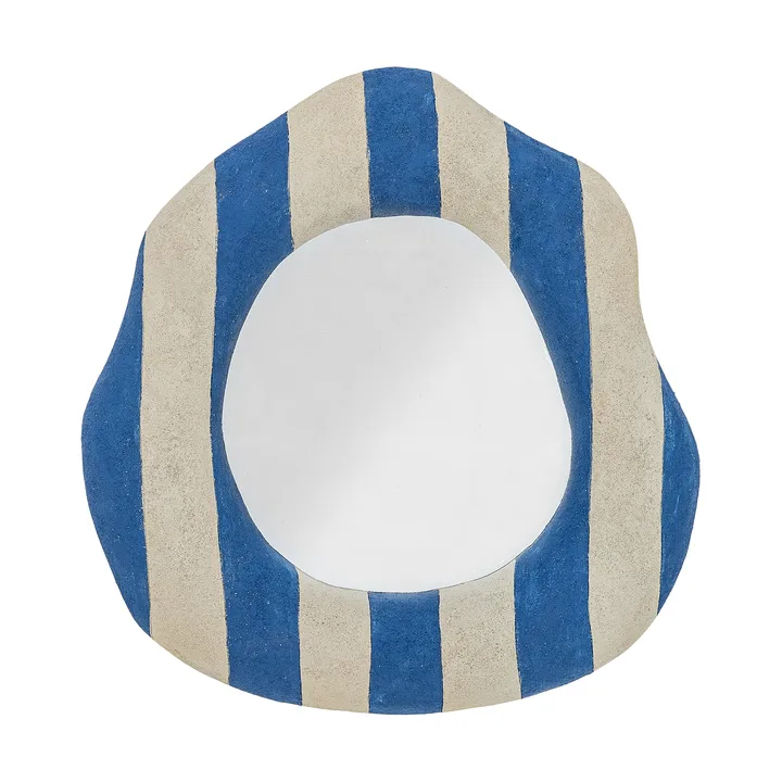 Travis veggspeil 39,5x38,5 cm - Blå - Bloomingville