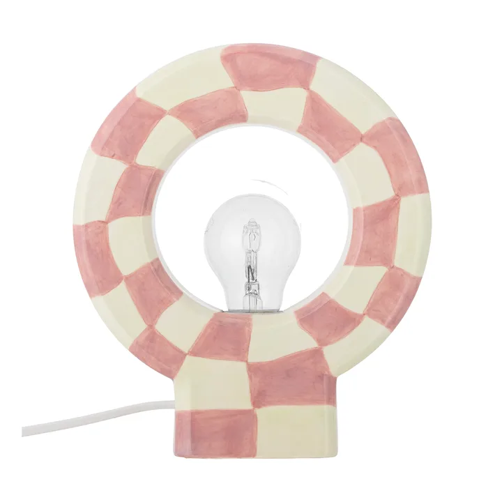 Vialini bordlampe 20,5x23,5 cm - Rose - Bloomingville