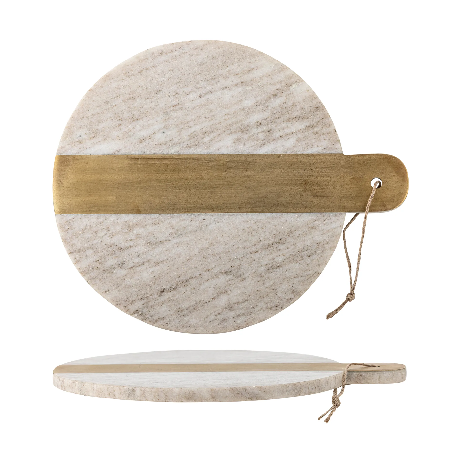 Villette skjærefjøl marmor 25x30,5 cm, Natur Bloomingville