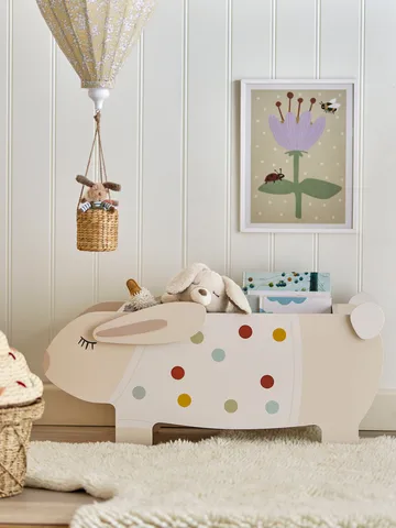 Villja bokstativ 87x38 cm - Hvit - Bloomingville