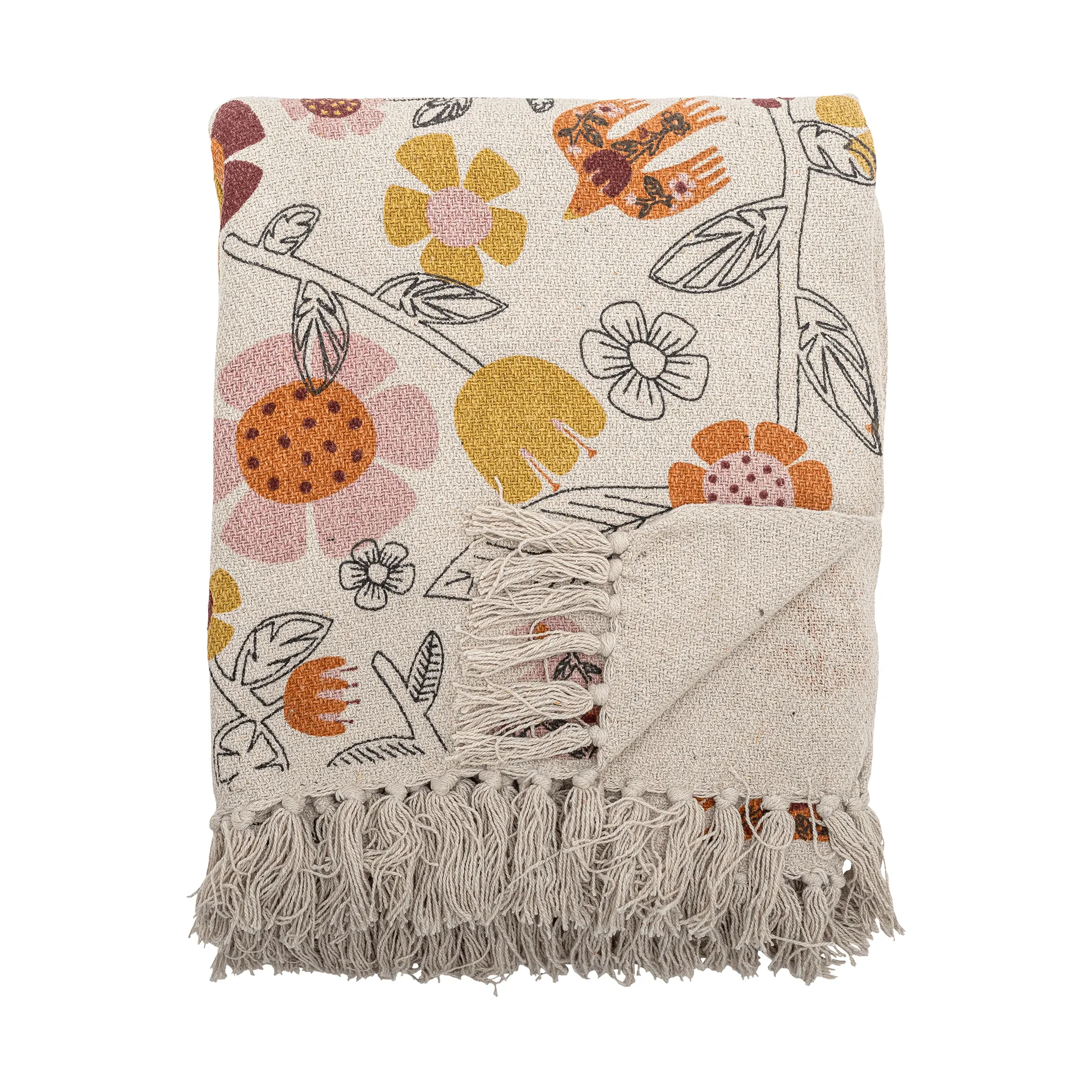 Vivielle pled, Multi, 160x130 cm Bloomingville