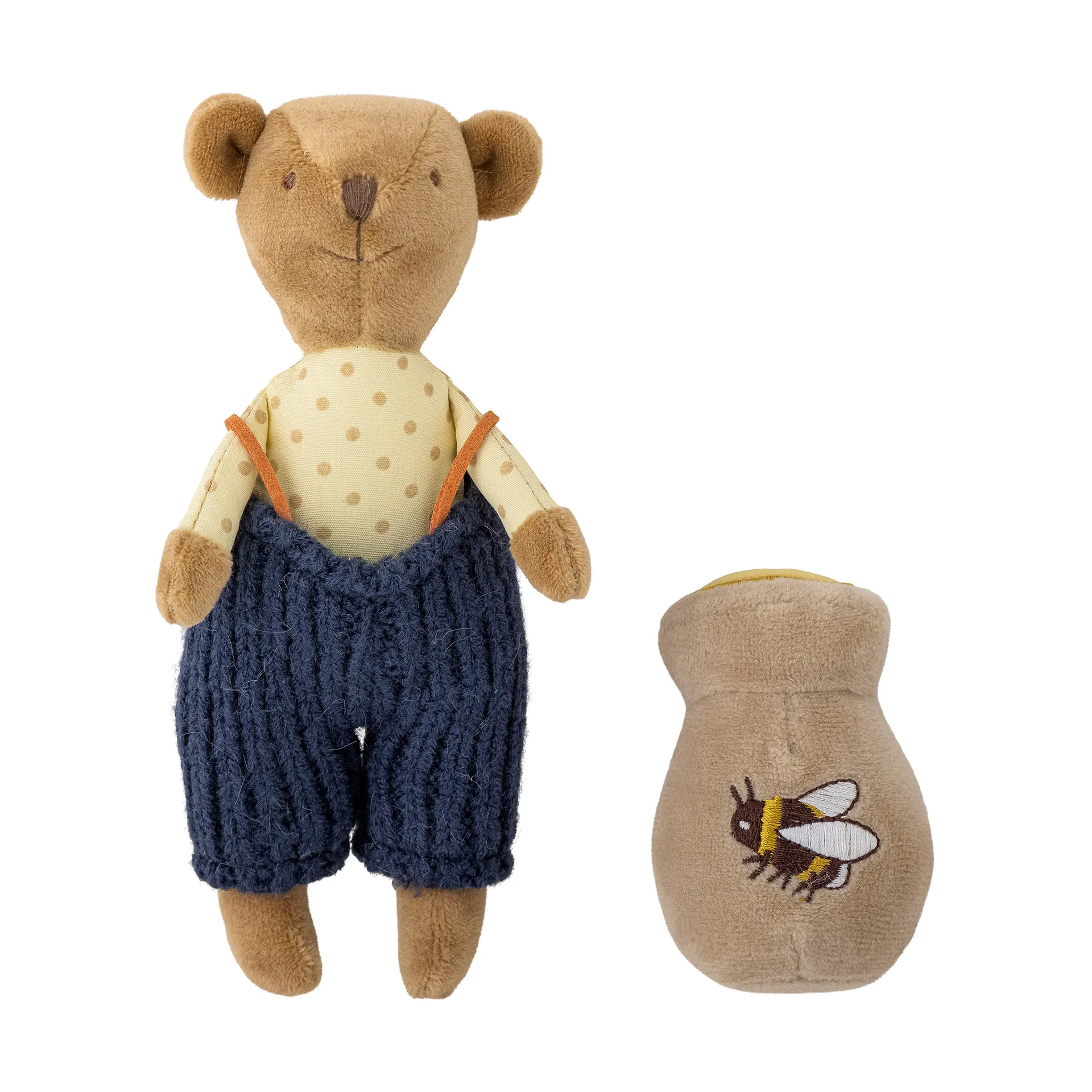 Willes kosedyr 2 deler, Brown teddy Bloomingville