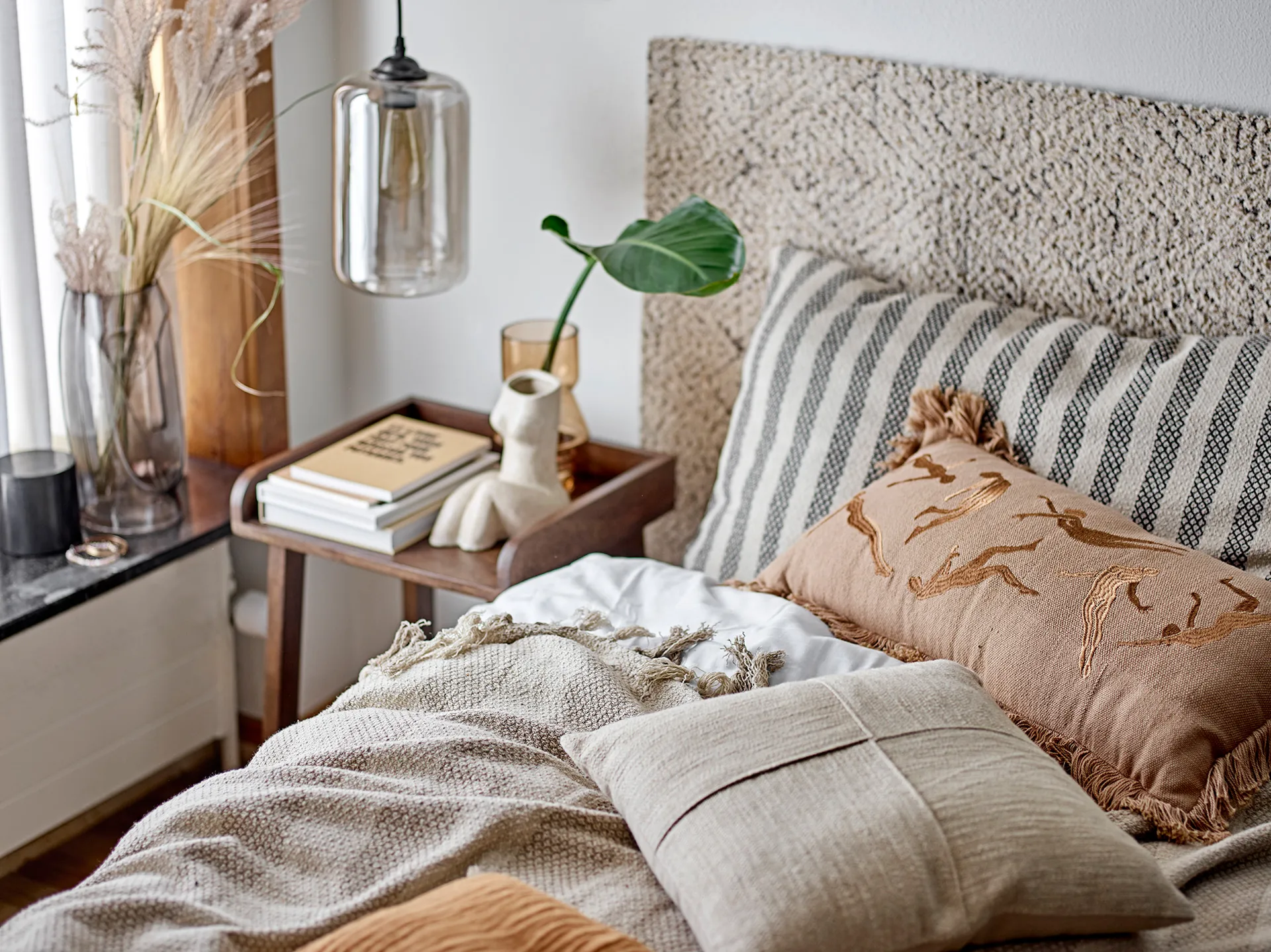 Yoana taklampe Ø 16 cm, Grå Bloomingville