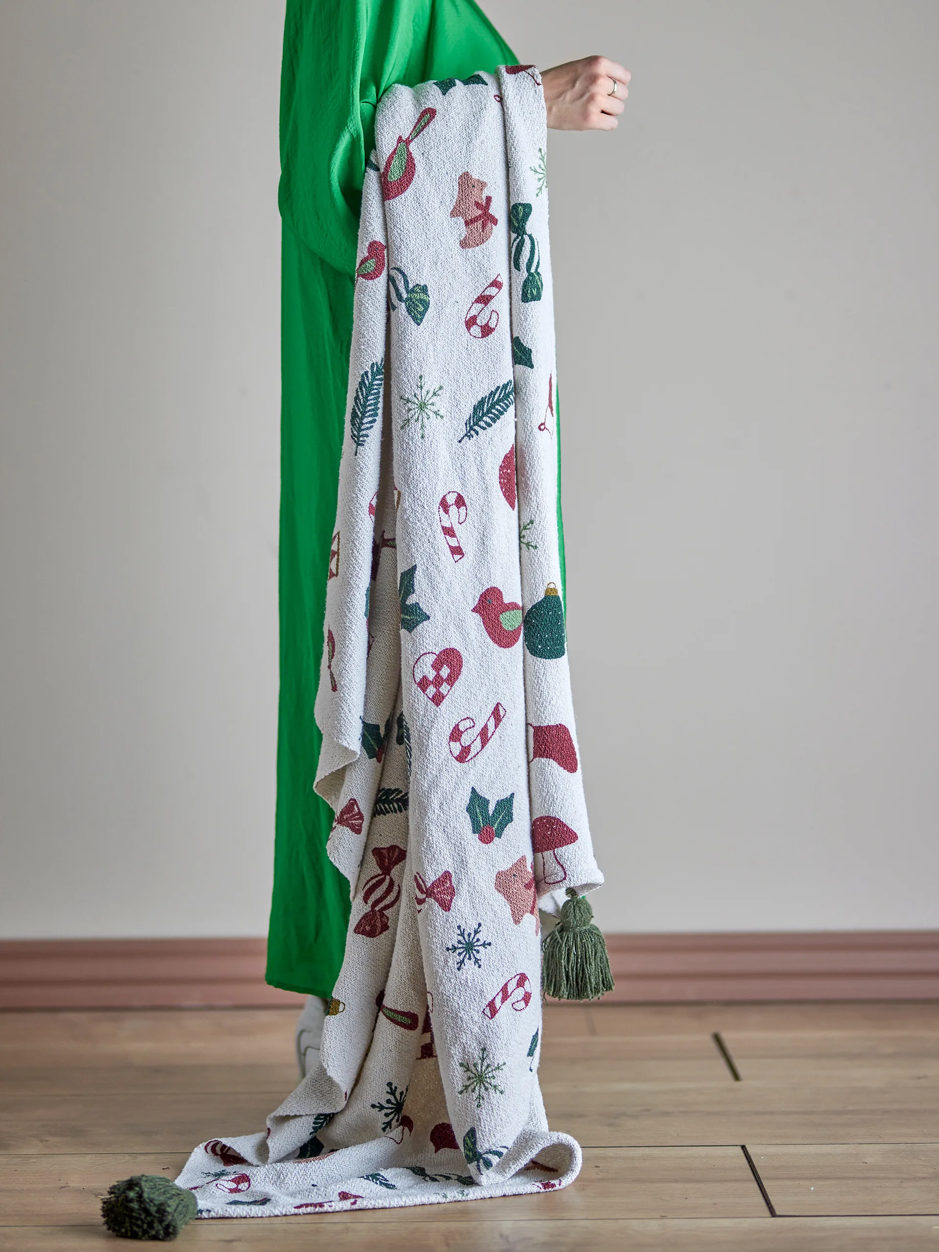Yule filt 130x160 cm, Beige Bloomingville