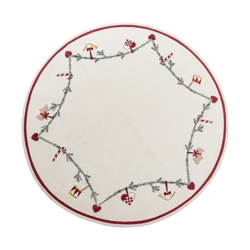 Yule juletreteppe Ø110 cm - Rød - Bloomingville