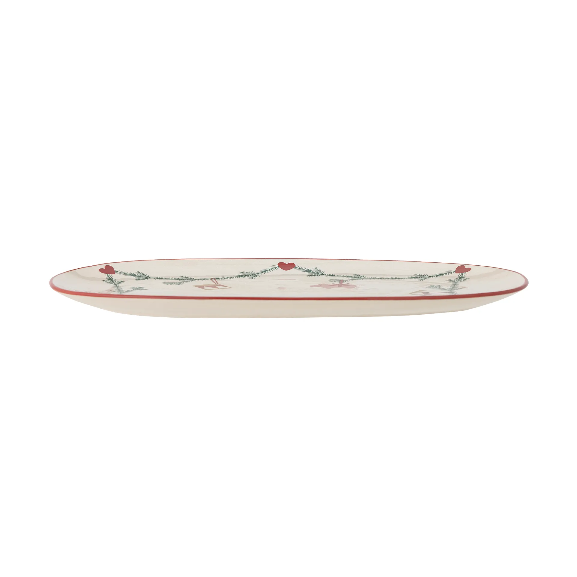 Yule serveringsbrett 38,5x23 cm, Hvit Bloomingville