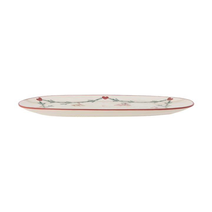 Yule serveringsbrett 38,5x23 cm, Hvit Bloomingville