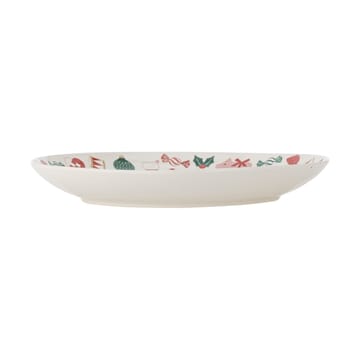 Yule serveringsfat Ø28 cm - Natur-rød - Bloomingville