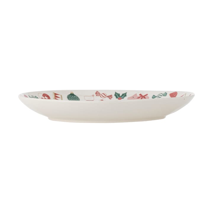 Yule serveringsfat Ø28 cm, Natur-rød Bloomingville