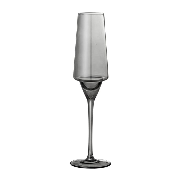Yvette champagneglass 25 cl 4-pakning - Grå - Bloomingville