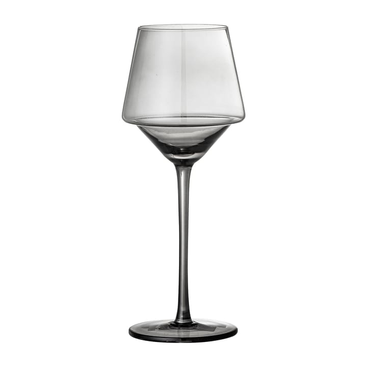 Yvette vinglass 33 cl 4-pakning, Grå Bloomingville