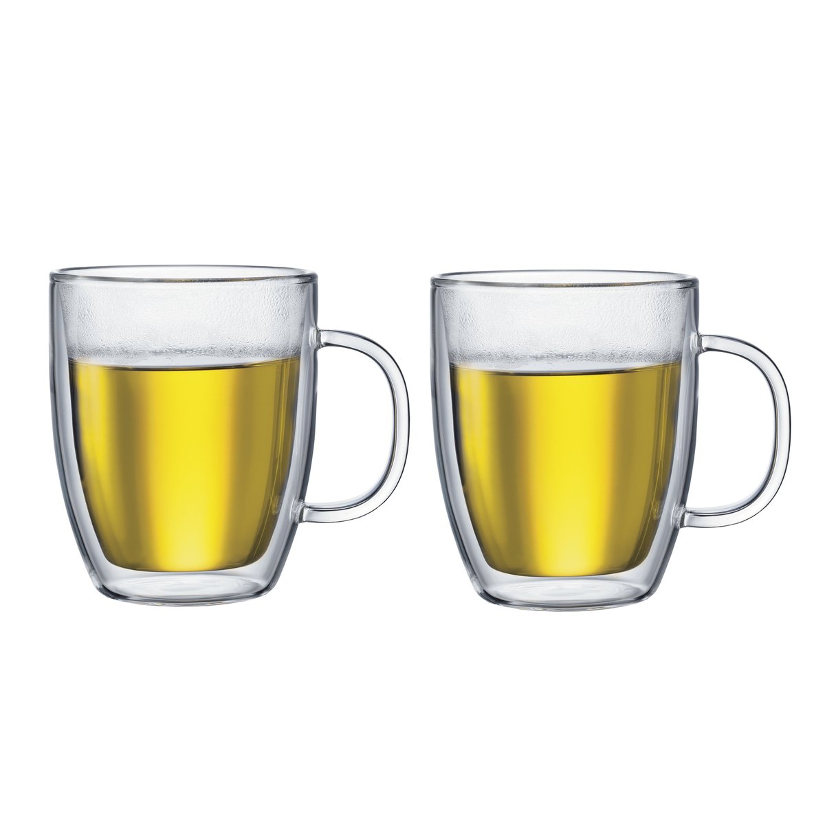 BISTRO Dobbeltvegget krus m. hank, 2 stk. - 0,45 l