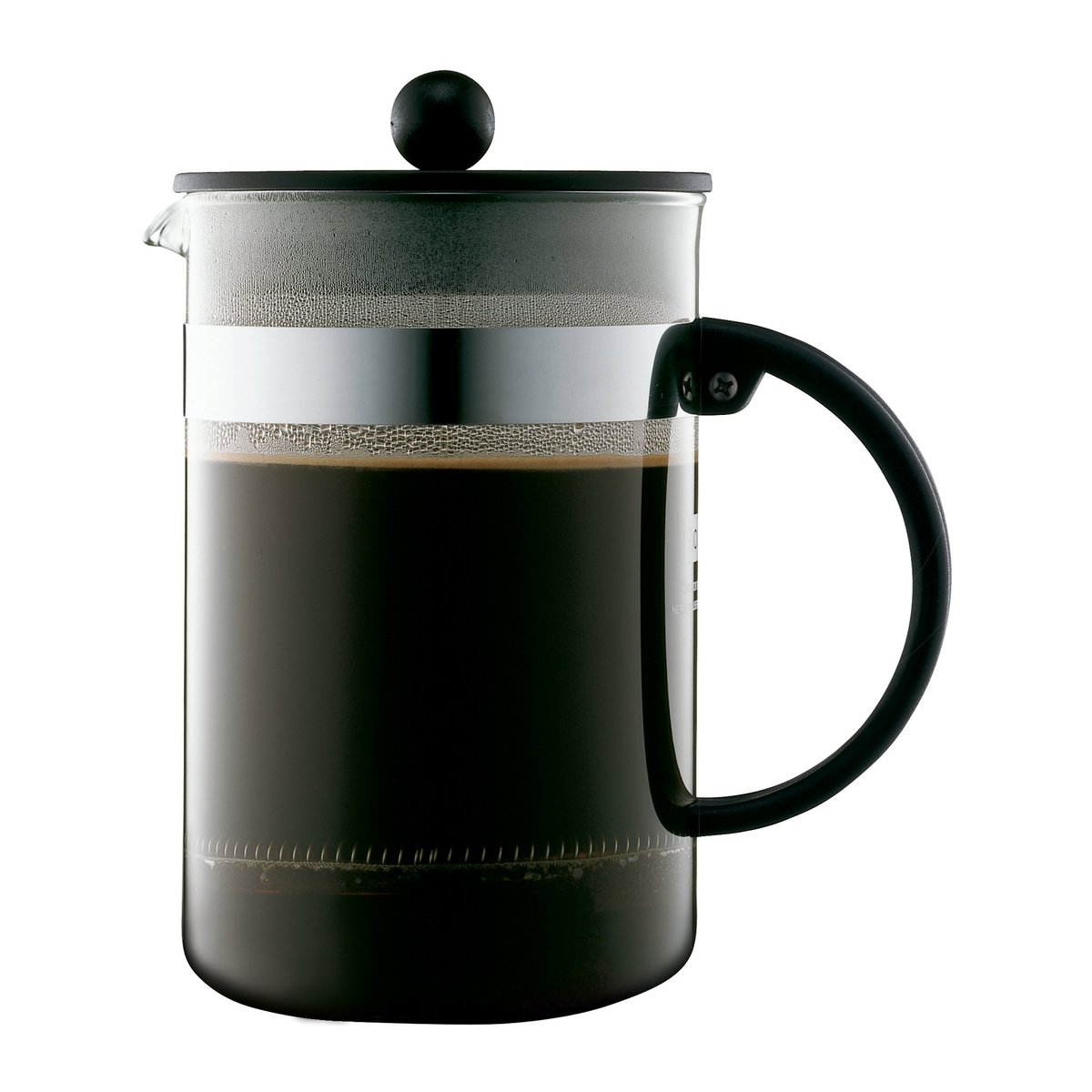 Bodum Bistro Nouveau presskanne 12 kopper | Skandinavisk Design | Sølv
