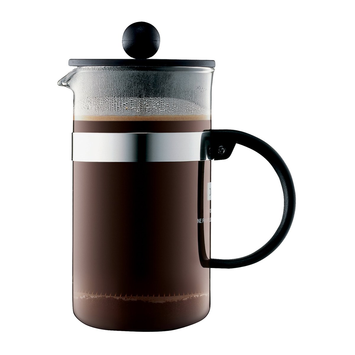 Bodum Bistro Nouveau presskanne 3 kopper | Skandinavisk Design | Sølv