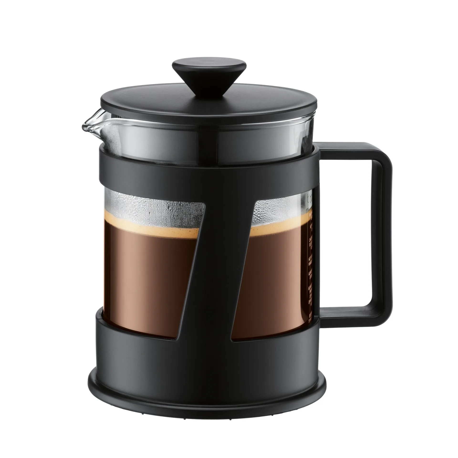 Crema presskanne, 4 kopper Bodum