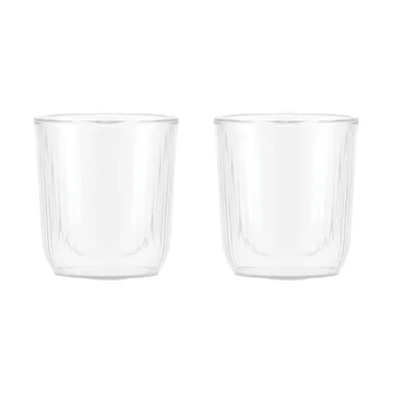 Douro dubbelväggigt sakeglas 14,5 cl 2 pakn. - Klar - Bodum