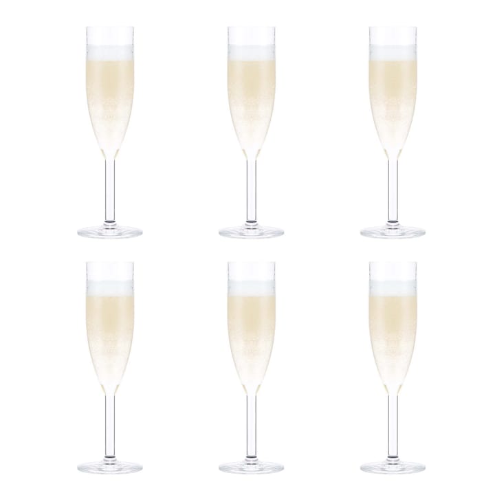 Oktett champagneglass 6-stk. - 12 cl - Bodum