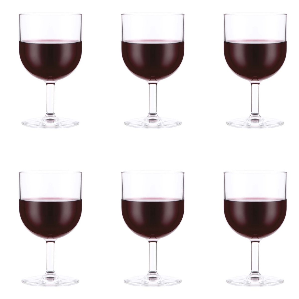 Bodum Oktett rødvinsglass 6-stk. 25 cl
