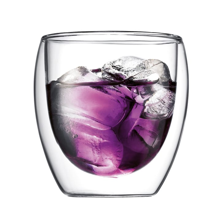 Pavina glass med dobbelt vegg 2 pakn. - 25 cl - Bodum